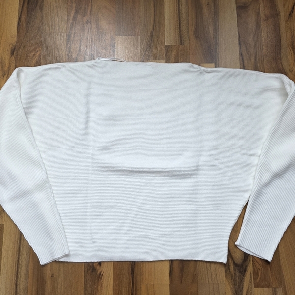 Ardene White Ribbed Top - Picture 4 of 4